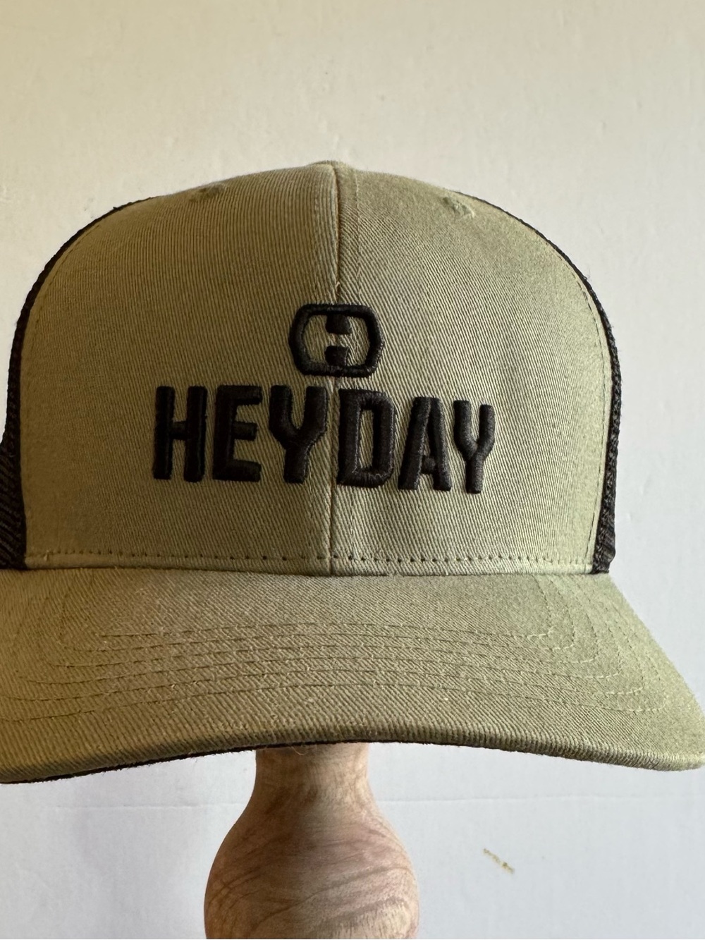 HEYDAY Decoys Black and White Logo Trucker Hat